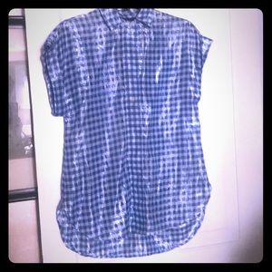 Shimmery jcrew blouse